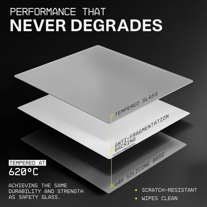Wallhack 4.0 Glass Gaming MousePad - Professional Esport Mouse Mat with Specialty Surface for Top Speed and Control, Large Tempered Glasspad with Full Silicone Base - (SkyPAD White,XL 16.92" x 19.29") - Image 5