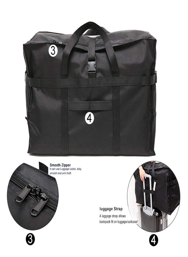 AUGUR Travel Duffle Bag,Large Storage Bags,Foldable Weekender Bag,Overnight bag,Heavy Duty Travel Bag,Reinforced Carry Straps Gmy Dance Bag for Men And Women Camping,Moving,Hospital - Image 5