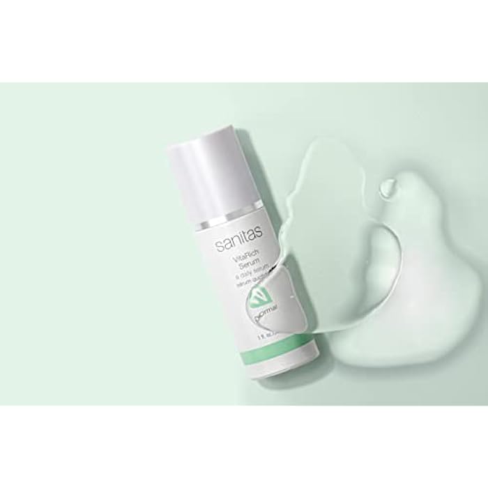 Sanitas Skincare VitaRich Serum, Hydrating, Reparative Serum, Multivitamin Blend, Vegan Squalane, 1 Ounce - Image 2