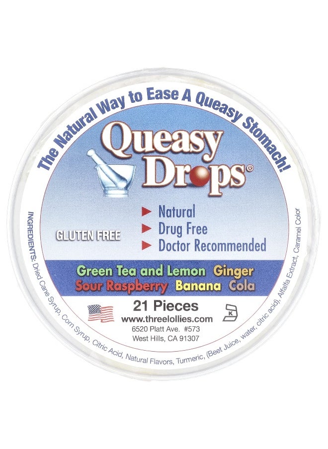Preggie Preggie, Queasy Drops®, Assorted, 21 Pieces  - Image 1