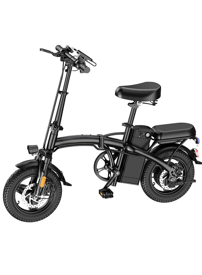 ETG Adult Folding Electric Bike, 25 km/h Speed, Compact Folding Electric Bike, Folding Electric Bike For Adults Riding Commuting- Endurance 25-35km - Image 1
