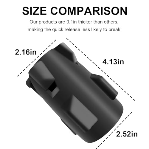deawater 1pcs 49-16-2854 Impact Protective Boot for 1/2，3/8in Stubby impact wrenches 18V FUEL compact impact wrenches 2854-20，2855-20 and 2855P-20 - Image 2