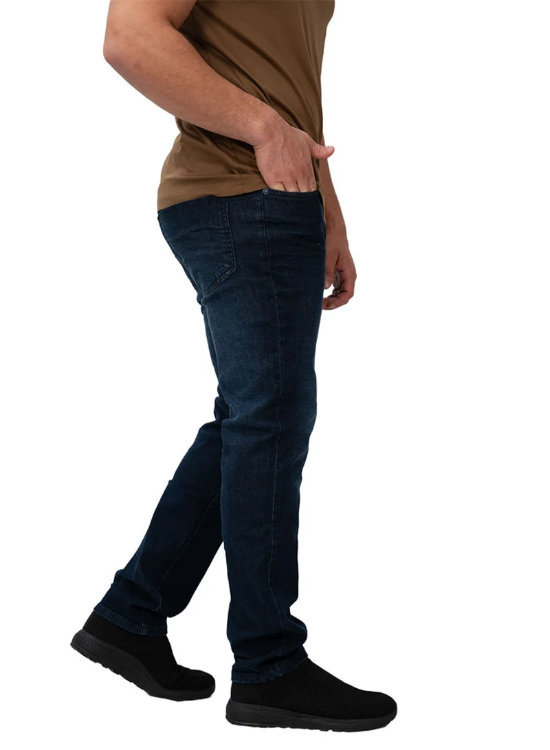 GIORDANO  Men's Skinny Taper Stretch Denim Jeans Low Rise for Men | Best Price UAE