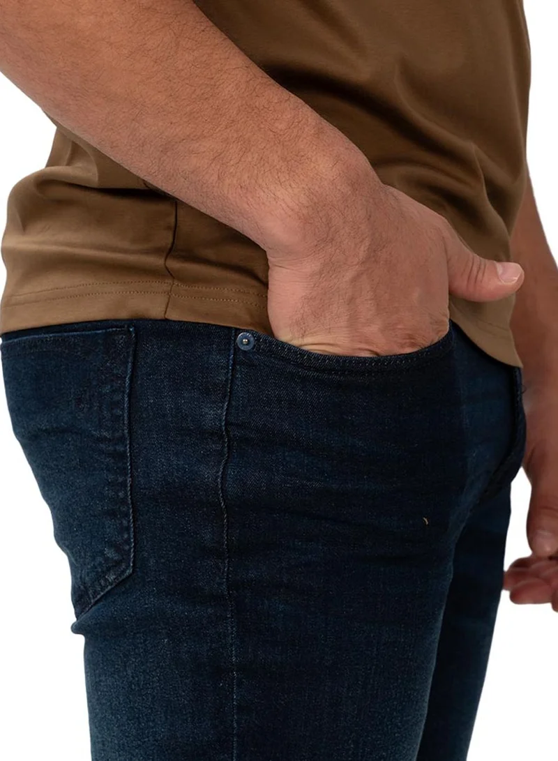 GIORDANO  Men's Skinny Taper Stretch Denim Jeans Low Rise for Men | Best Price UAE