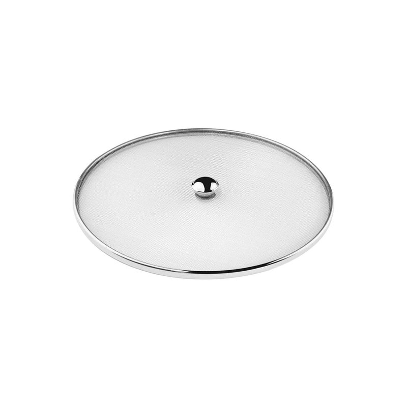 Prabha Stainless Steel Net Cover 25cm - Ultimate Protection for Home & Kitchen, Easy Installation, Food cover, vegitable cover, sweet cover, milk cover, fruit cover with knob, milk jali. - Image 1
