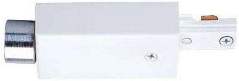 Lighting R Series Trac-Lite Opposite Polarity Conduit Feed, R34 RP WH, White