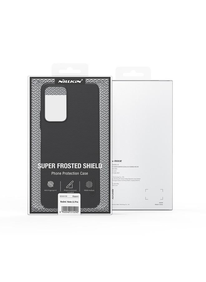 Nillkin Case For Xiaomi Redmi Note 11 Pro Glogal / 11 Pro Glogal 5G / 11 Pro+ 5G India / 11E Pro 5G Frosted Concave-convex Texture PC Case - Image 4