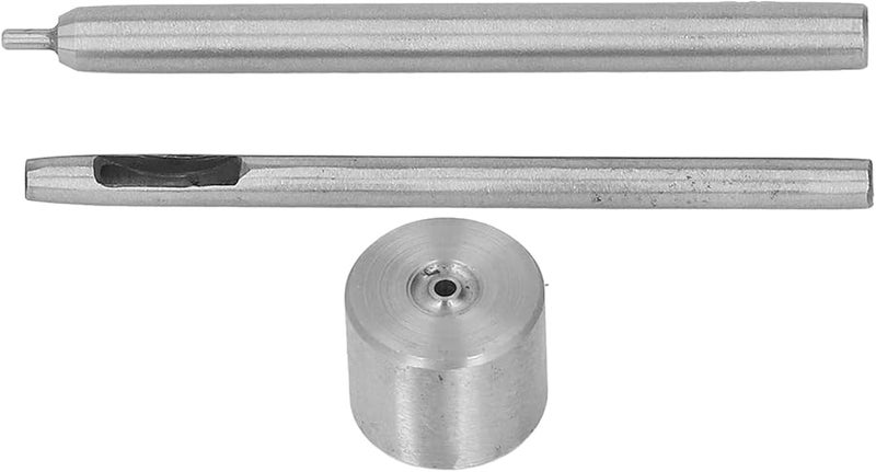 DIY Grommet Tool Kit with 320 Metal Eyelets Hole Punch Base Storage Box for Clothing Bags - Image 5