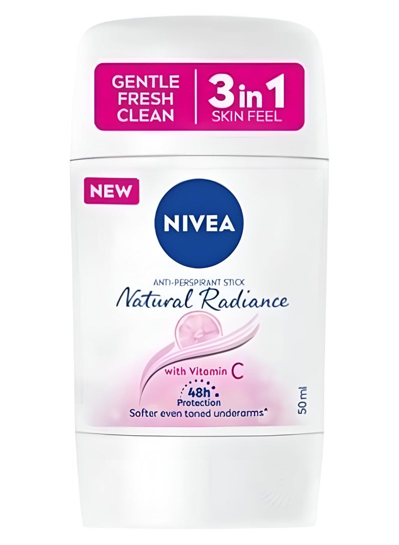 Nivea Deodorant For Women Natural Radiance Vitamin C 50 Ml
