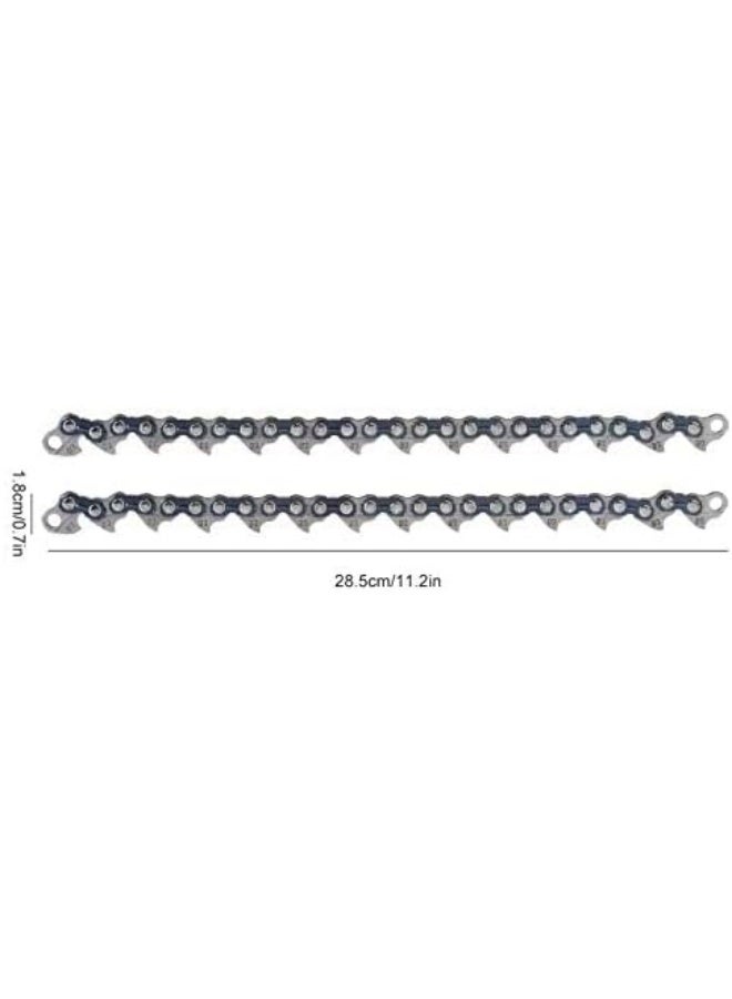 Fdit Trimmer Head Chain Wearproof Chain Replacement For Garden Lawn Mower Brush Cutter Lawn Mower Replacement Parts - Image 2