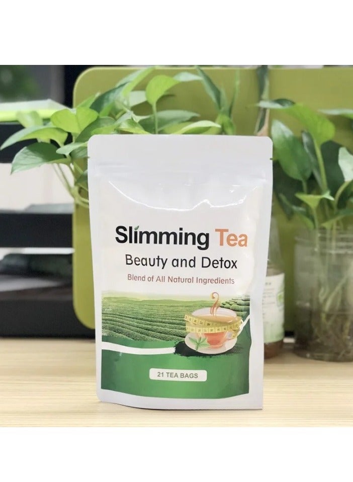 Wins Town Detox Slim Tea, Lotus Leaf Slimming Tea, Natural Formula  Rapid Fat Burning Tea, Safe Health Care Dietary Supplement Wellness Tea For Weight Loss Belly Fat Burn  - Image 2