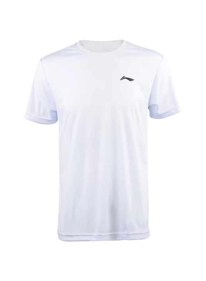 Li-Ning Li-ning Sports Apparel, New Badminton T-shirt For Men And Women, Short-sleeve, Men's Atss959-2, White, Xl - Image 3