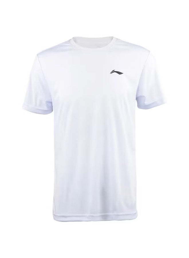 Li-Ning Li-ning Sports Apparel, New Badminton T-shirt For Men And Women, Short-sleeve, Men's Atss959-2, White, Xl - Image 5