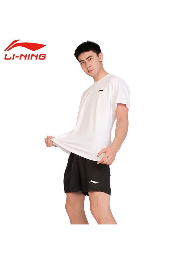 Li-Ning Li-ning Sports Apparel, New Badminton T-shirt For Men And Women, Short-sleeve, Men's Atss959-2, White, Xl - Image 2