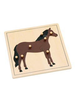 Elite Montessori Horse Puzzle Preschool Learning Material  - Image 2