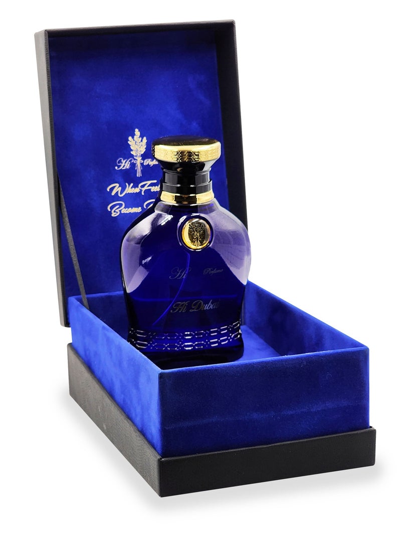 Hi Perfume Hi Dubai Luxury Extrait De Parfum Unisex Perfume - 100ml - Image 1