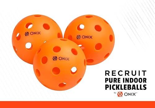 Onix Recruit Indoor Ready to Play Superior Welding Design Pickleball Ball - Image 2