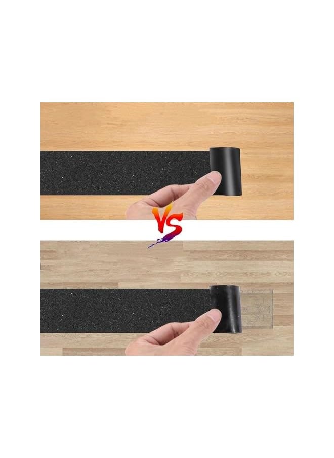 PROMASS 5m Roll Of Anti Slip Tape Stickers For Stairs Decking Strips For Stair Floor Bathroom Self Adhesive(Black)  - Image 5