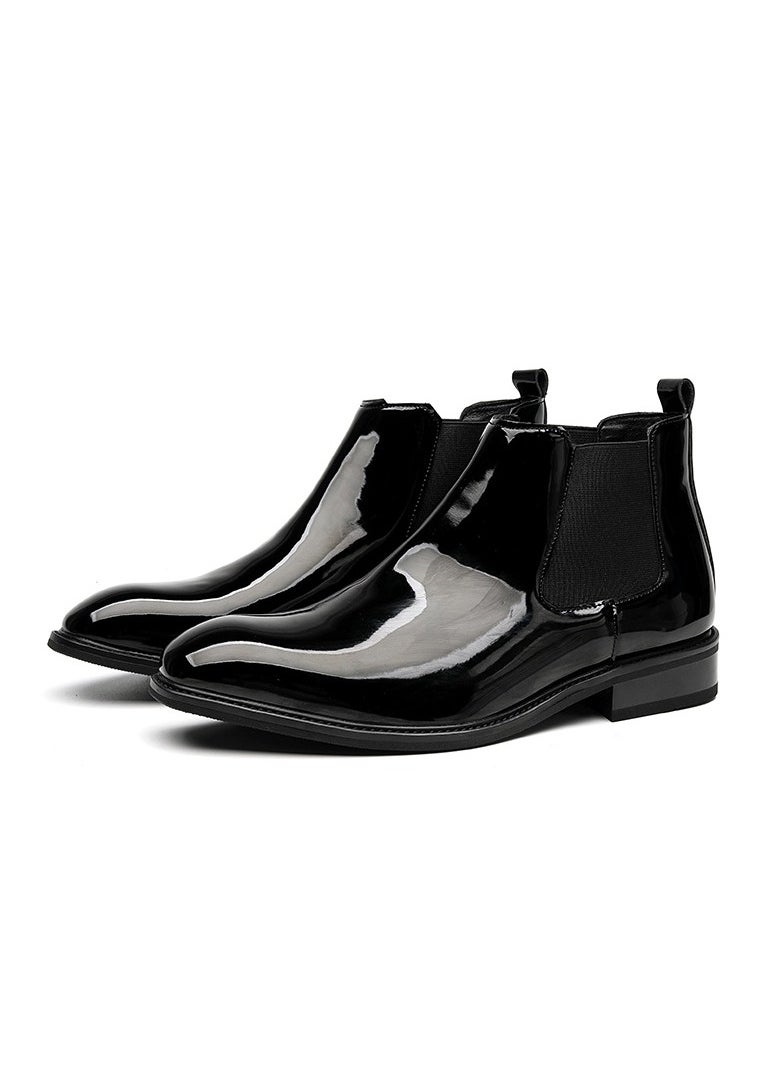 Warrior - New Youth Fashion Thick Sole High Top Boots - Image 1