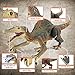 Mini Tudou Remote Control Dinosaur ToysRC Walking Robot Dinosaur Toy with Light Chasing Remote ControlAuto Spraying and RoaringJurassic Spinosaurus Dino Toys for Kids Boy 4 5 7 812 Year Old - Image 4
