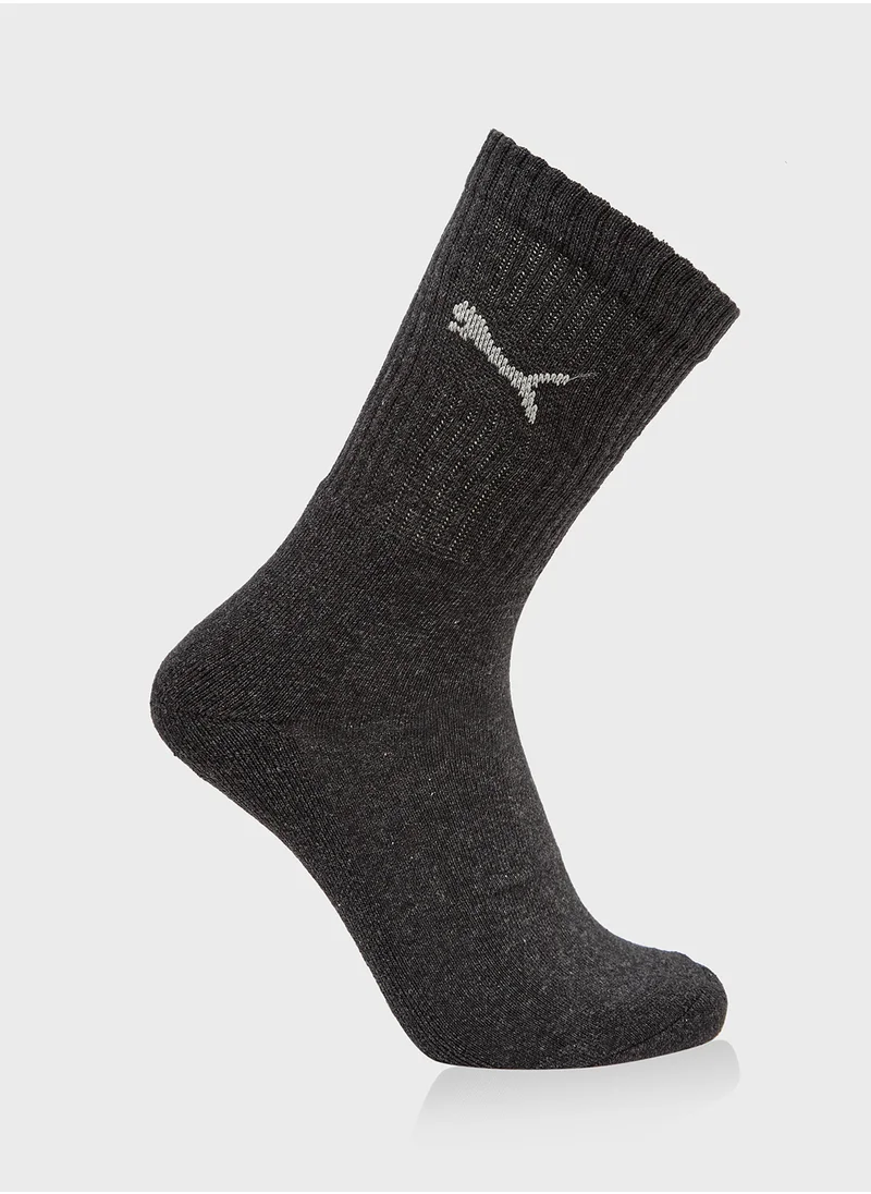 PUMA 3 Pack Crew Socks
