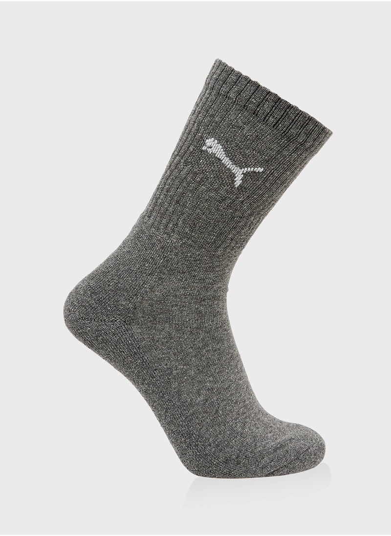 PUMA - 3 Pack Crew Socks - Image 1