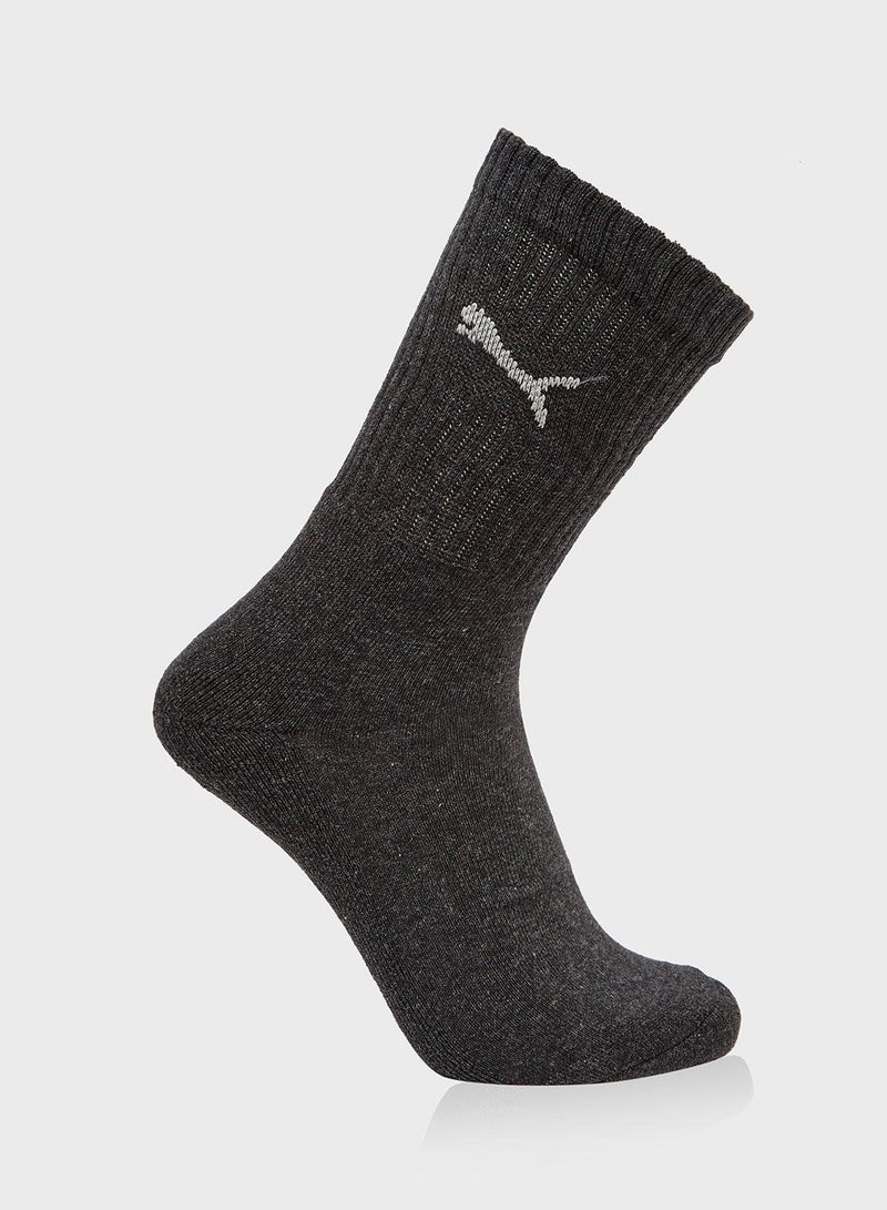 PUMA 3 Pack Crew Socks - Image 4