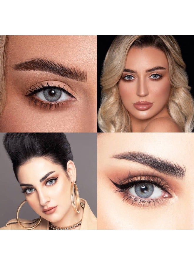 MyLens Turquoise Monthly Disposable Colored Contact Lenses Unisex Cosmetic Contact Lenses - Image 1