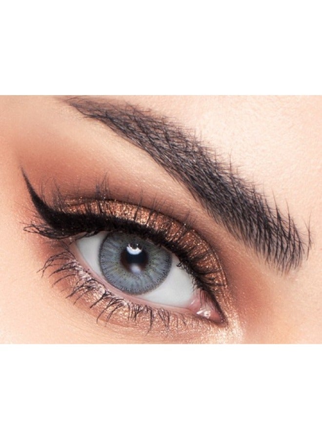 MyLens Turquoise Monthly Disposable Colored Contact Lenses Unisex Cosmetic Contact Lenses - Image 2