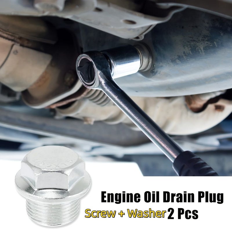 Oil Pan Drain Bolt And Gasket M22 Drain Plug For Automotive - Image 3