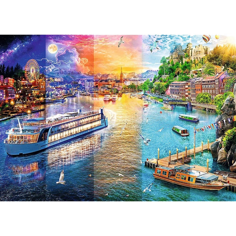 Trefl - River Cruise Puzzle 1000 Pieces - 10860 - Image 2