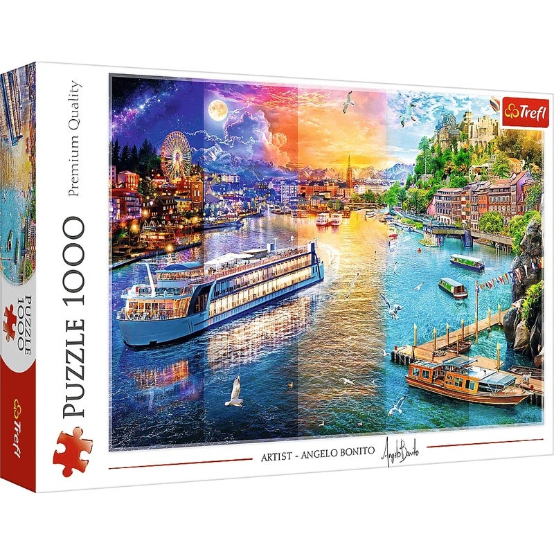 Trefl - River Cruise Puzzle 1000 Pieces - 10860 - Image 1
