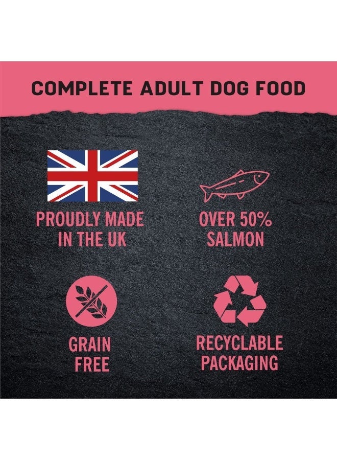 Harringtons Just 6 Salmon Grain Free Adult Dry Dog Food  2KG - Image 2