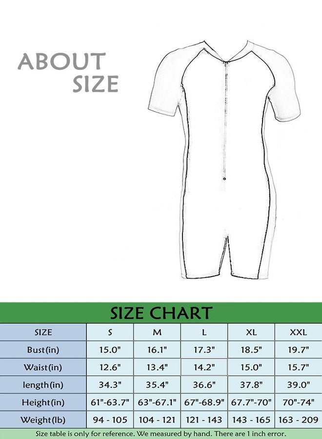 Cokar Short Sleeve One Piece Swimwear Swimsuit - Image 3