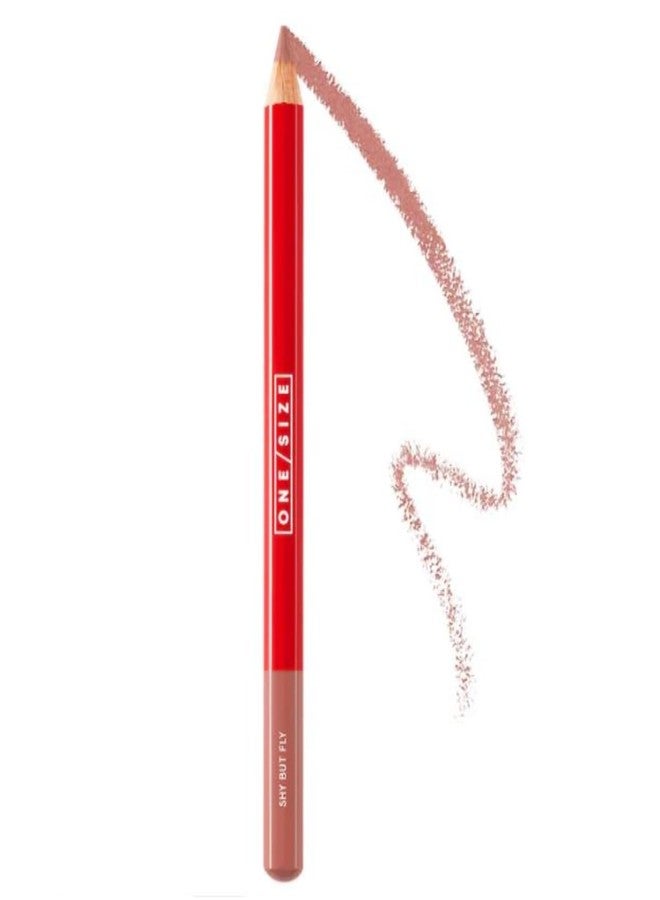 One/Size Lip Snatcher Precision Lip Filler Pencil - Shy But Fly (soft matte cool nude) - 0.04 oz / 1.1 g