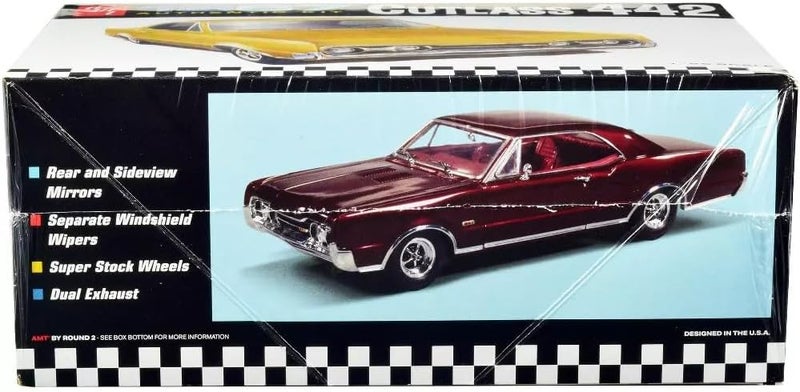 AMT 1967 Oldsmobile 442 125 Scale Model Kit - Image 2