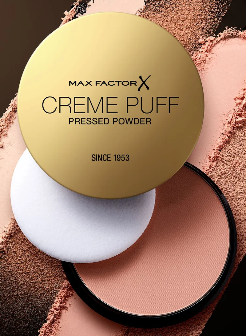Max Factor Creme Puff Pressed Compact Powder - 081 - Truly Fair, 14G