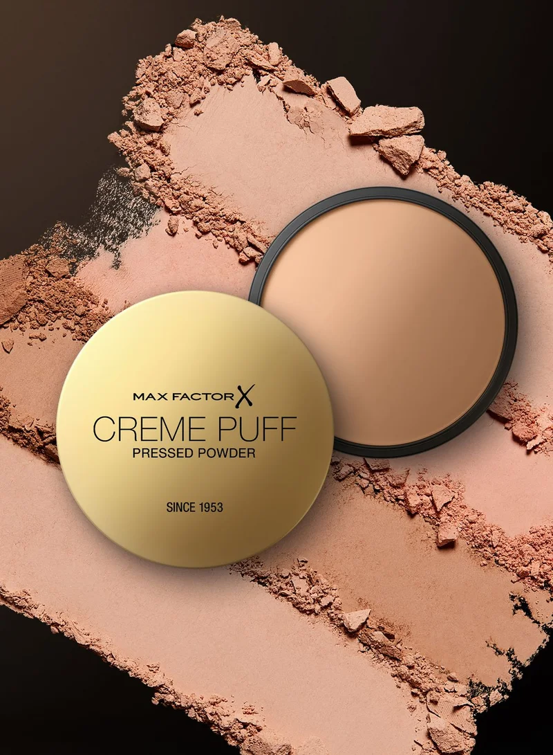 Max Factor Creme Puff Pressed Compact Powder - 081 - Truly Fair, 14G