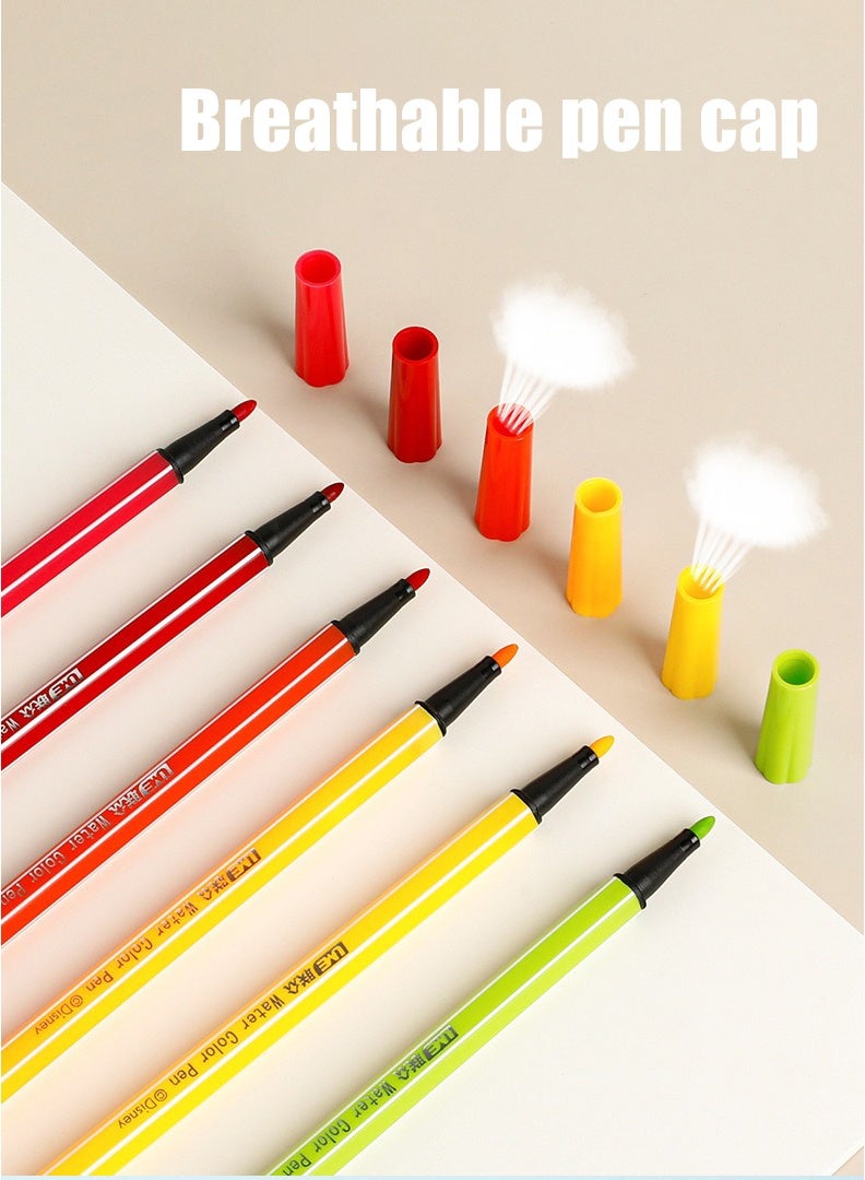 Generic 12 Piece  Marker Pens Set Multicolour - Dynamic Red-Black Creative Tools for Kids 2-12 Years | Ideal for Artistic Creation, School Projects, Birthdays & Back-to-School Gifts (Adventure-Themed)  - Image 4
