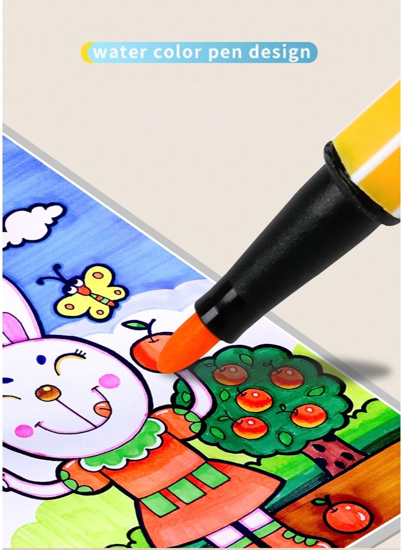 Generic 12 Piece  Marker Pens Set Multicolour - Dynamic Red-Black Creative Tools for Kids 2-12 Years | Ideal for Artistic Creation, School Projects, Birthdays & Back-to-School Gifts (Adventure-Themed)  - Image 3