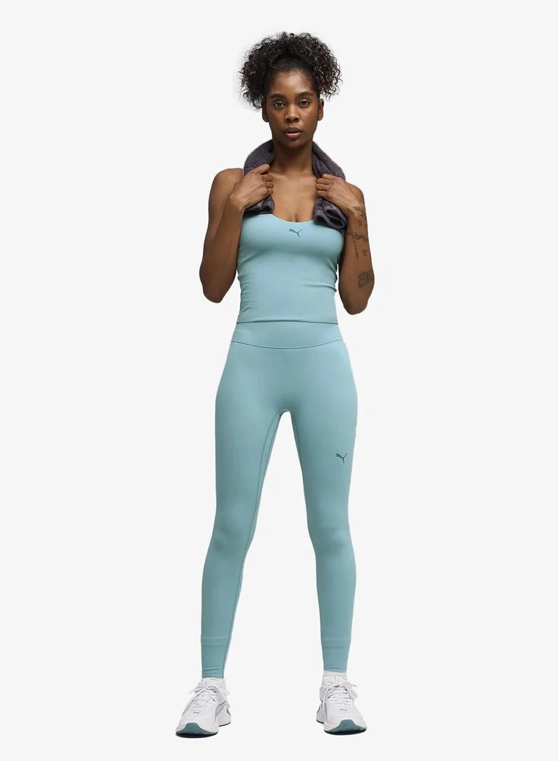 Puma Baltic Sea Blue 7/8 Shapeluxe High-Waist Tights for Women | Best Price UAE