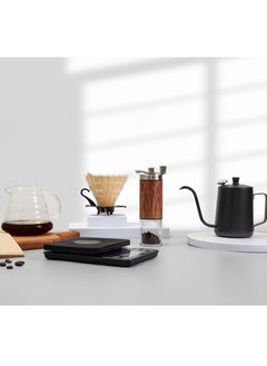 DIYANOO V60 Coffee Maker Coffee Set 11 Pieces Espresso Set with 600mm Espresso Pot for Coffee Table Kitchen Camping  - Image 2