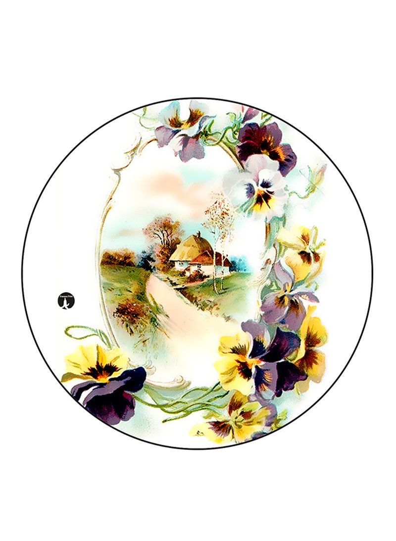 RKN Vintage Art Printed Mouse Pad Multicolour