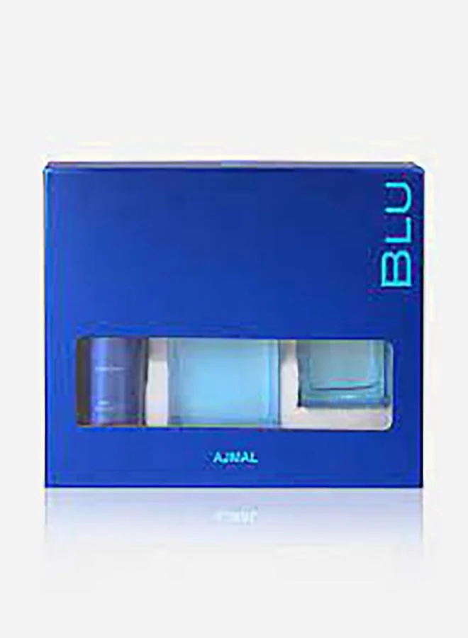 اجمل 3-Piece Blu Perfume Gift Set For Men