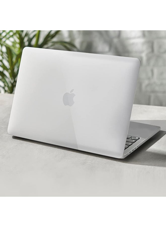 O Ozone MacBook Pro 16 inch Case A2485MacBook Pro 16 M1 Pro / M1 Max Chip & Touch ID Plastic Hard Crystal Clear Case Cover Keyboard Skin & Screen Protector White  - Image 5