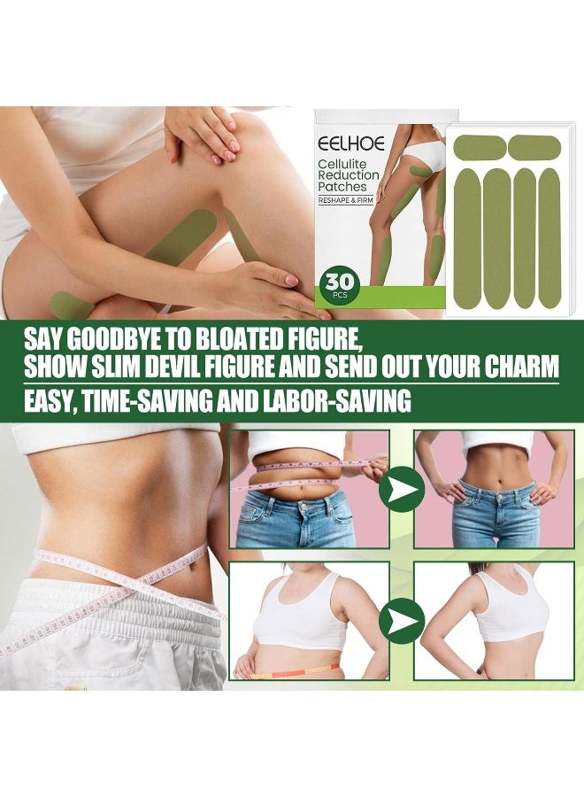 Slimming Leg Patch, Wormwood Patches Herbal Patch - Wormwood Lower Body Patch, Body Shaper Chinese Herbal Patch, Breaks Down Cellulite For Better Body - Image 2