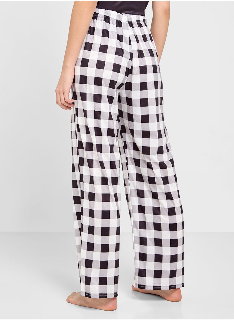 Ginger - Pullon Checkered Pyjama - Image 1