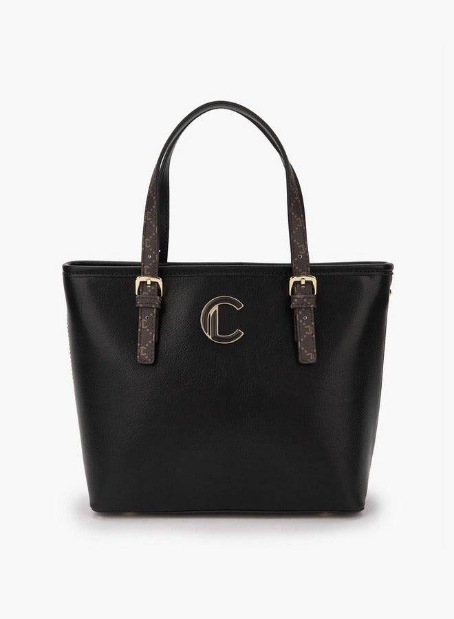 لو كونفورت حقيبة يد كبيرة بمقابض مطبوعة - Image 1