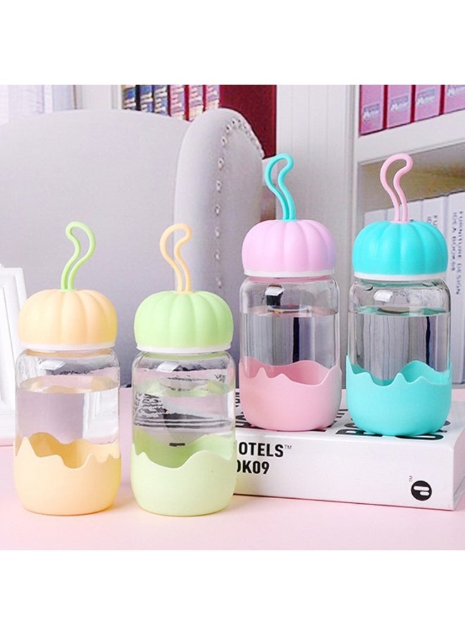 NIBEMINENT Glass Travel Cup Tea Infuser Portable Travel Tea Bottle - Image 3