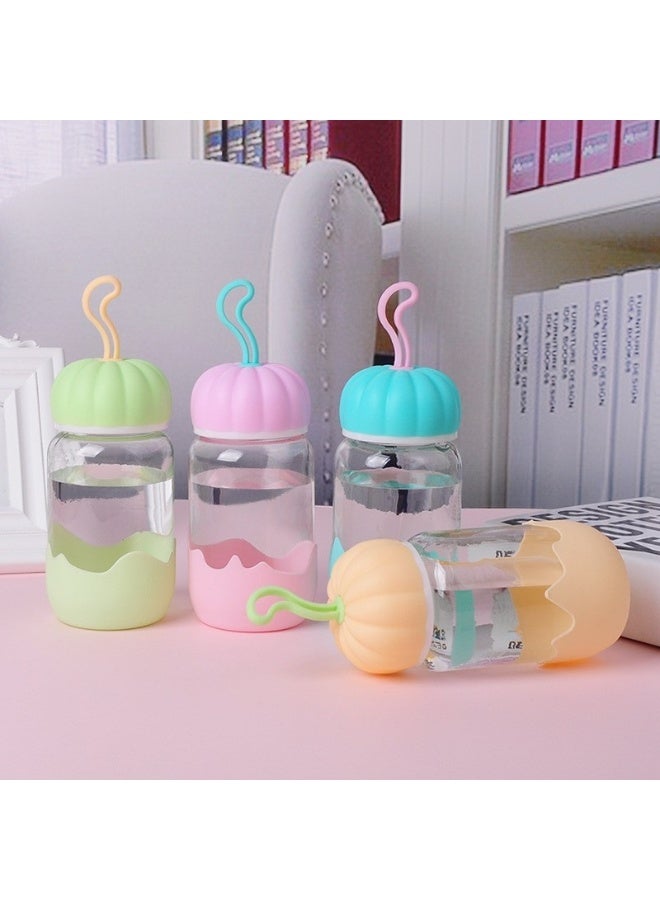 NIBEMINENT Glass Travel Cup Tea Infuser Portable Travel Tea Bottle - Image 4